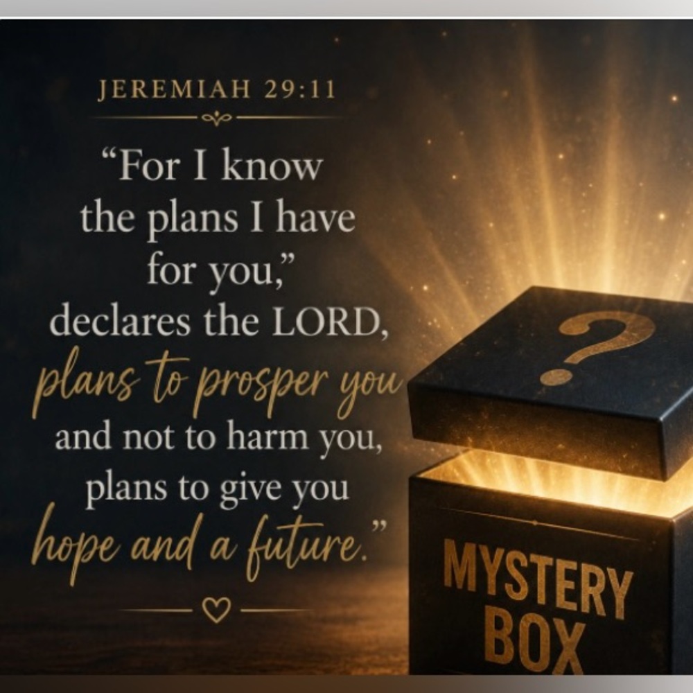 Mystery Box: This Box has been thoughtfully Prayed Over Just For You!